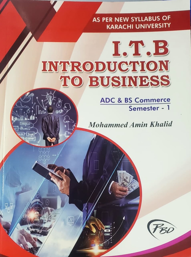 Introduction To Business ITB Bcom Part 1 -Petiwala