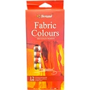 Fabric Color Tube - 12ml - pack of 12 - BD-FM2112 - Bertand