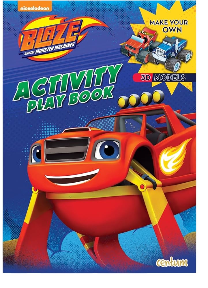 [9781910917923] Blaze And The Monster Machines - Activity Play Book