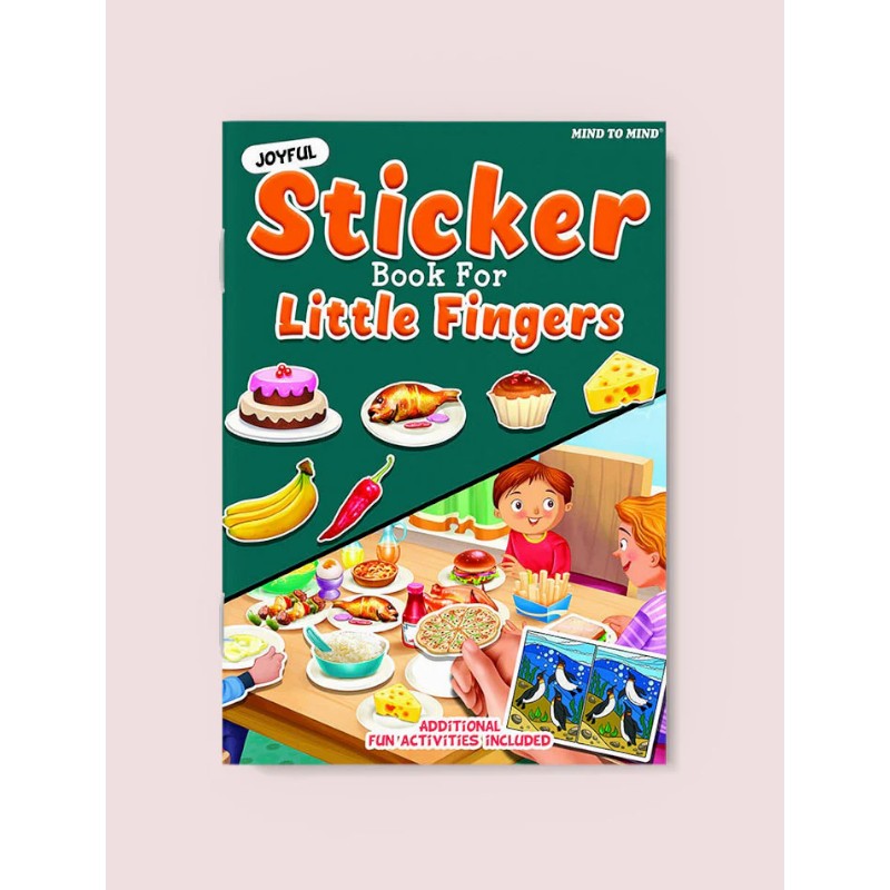 [9555480641539] Joyful Sticker Book For Little Fingers