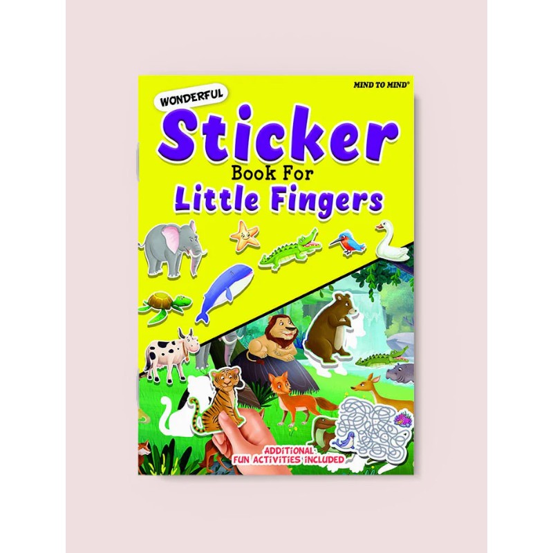 Wonderful Sticker Book For Little Fingers