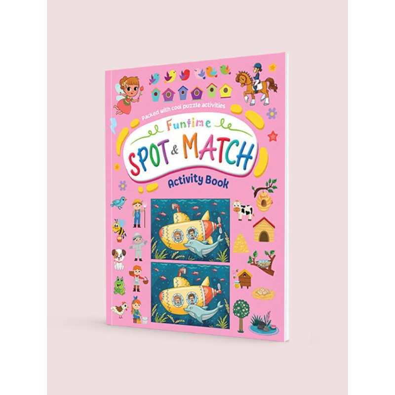 Mind to Mind Funtime Spot & Match Activity Bk- Paramount Publisher