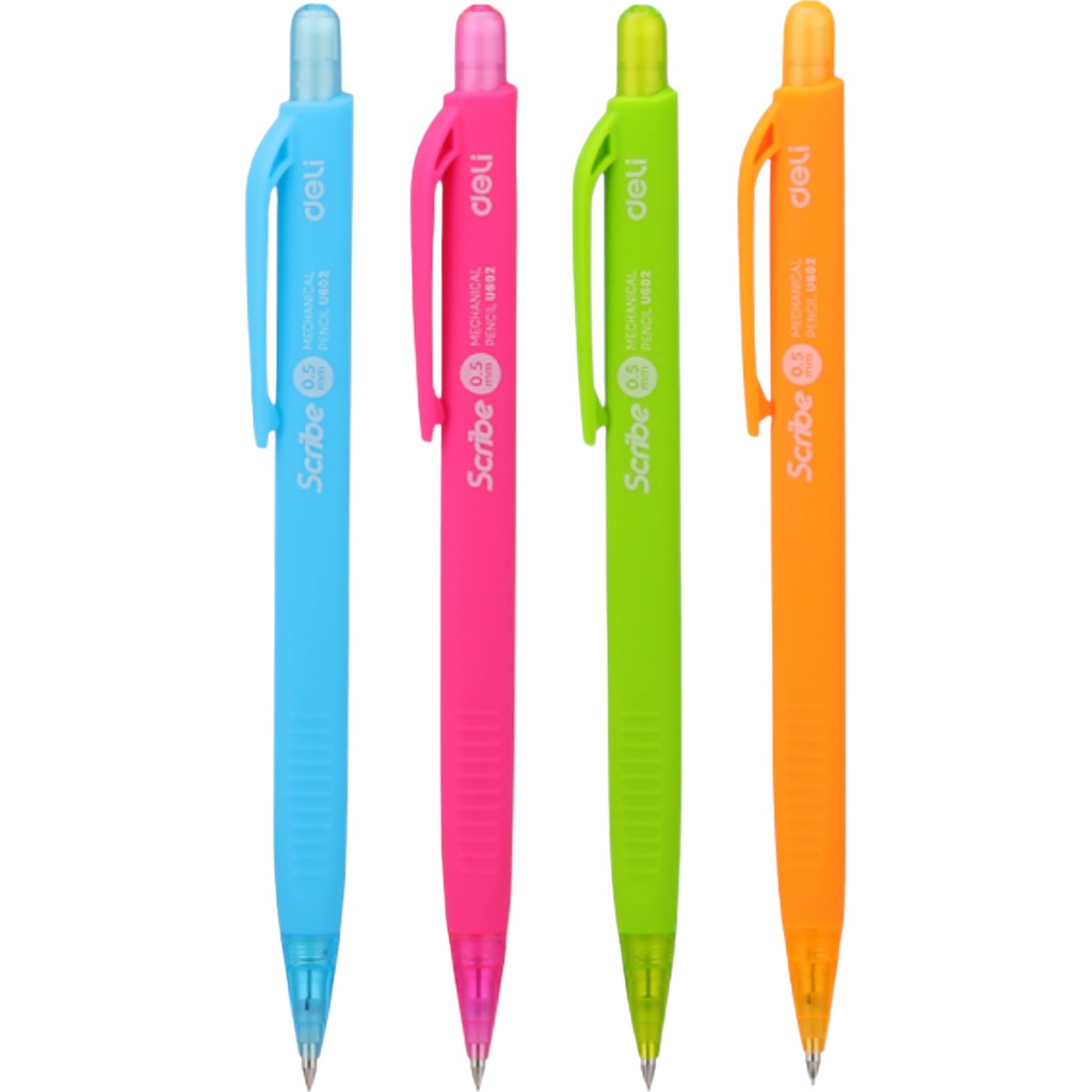 Scribe Mechanical Pencil 0.5mm - No. U602 00 / 1082 - Deli / Mida / M8773 / 7728 / M8758 / 7716