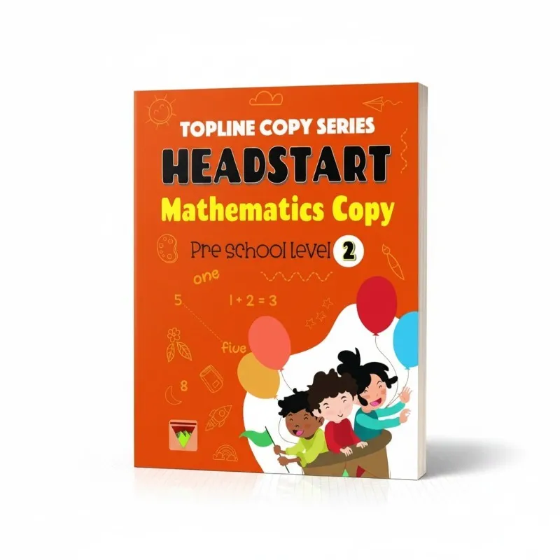 Top Line Head Start Maths Copy  Pre School Level 2 -