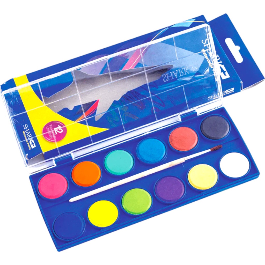 12 Water Colors - No. OC12 - Shark