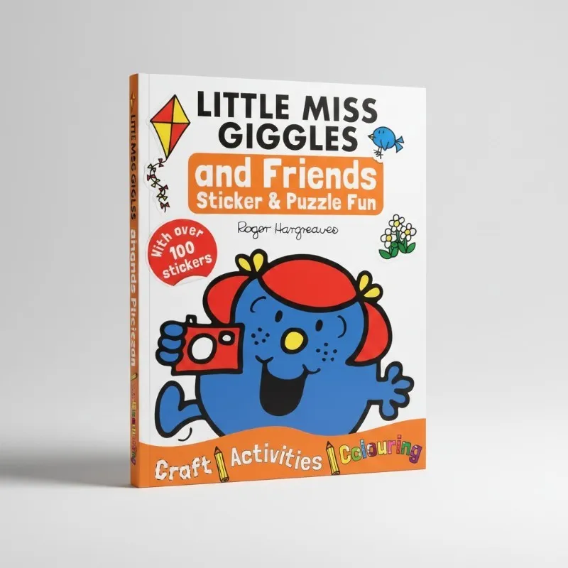 [9780603576171] Little Miss Giggles and Friends Sticker & puzzle Fun - Craft Activites