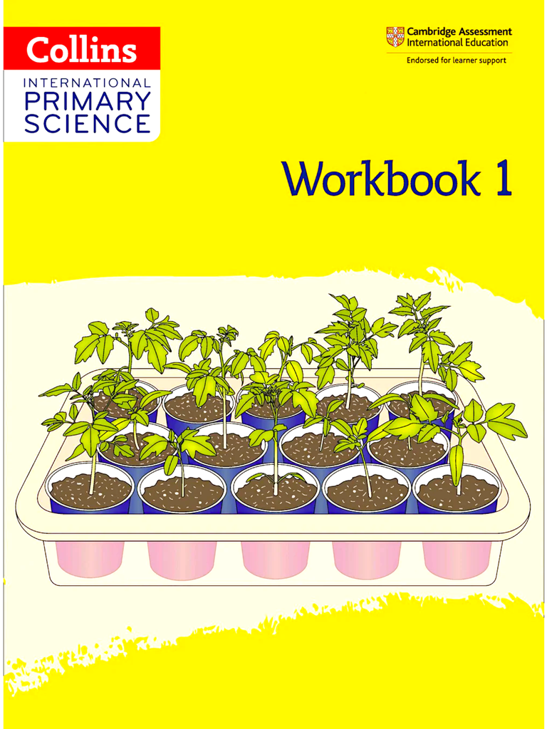 [9780008368937] Collins International Primary Science Workbook 1 (2nd Ed)  - Low Price Edition