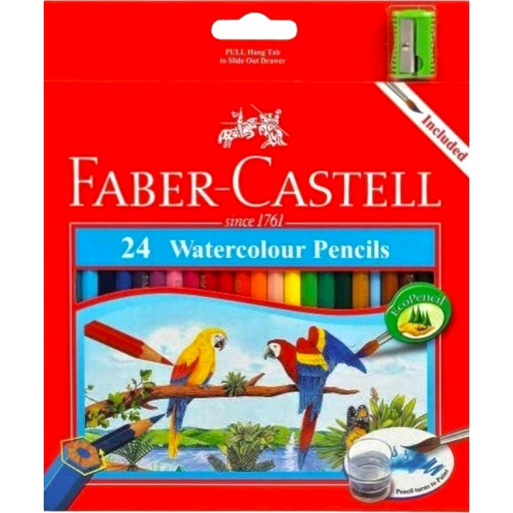 [4005401144649] Water Colour Pencils 24 Pcs - No.114464 - Faber-Castell