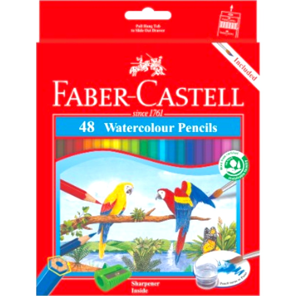 Water Colour Pencils 48 Pcs -  No.114468  - Faber-Castell