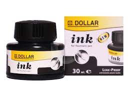 Ink Pot - Black - 30ml - Dollar