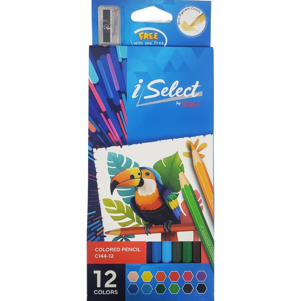 i Select Colored Pencil (12)- C14412