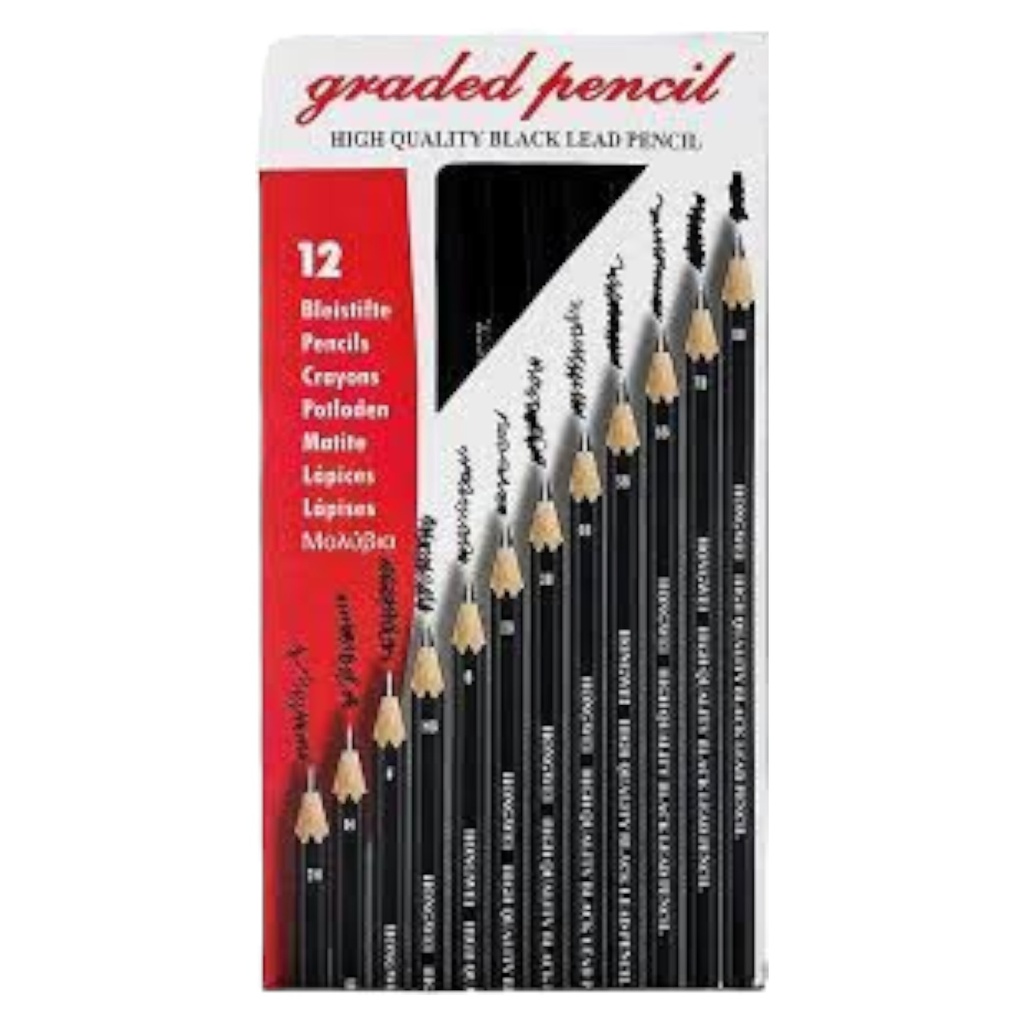 [6971605329763] Graded Art Pencil - HW-976