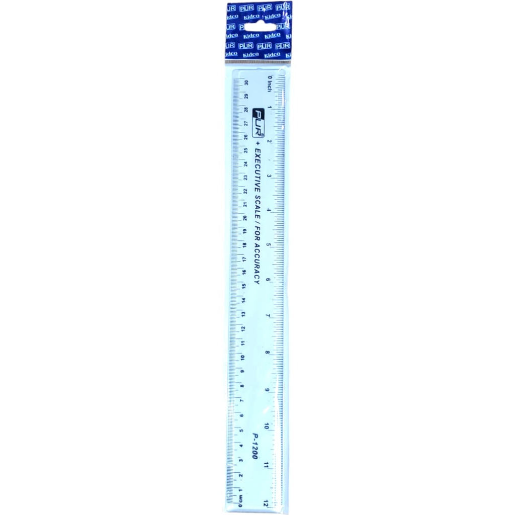 [7297721726156] Transparent Executive Scale - 12 Inch