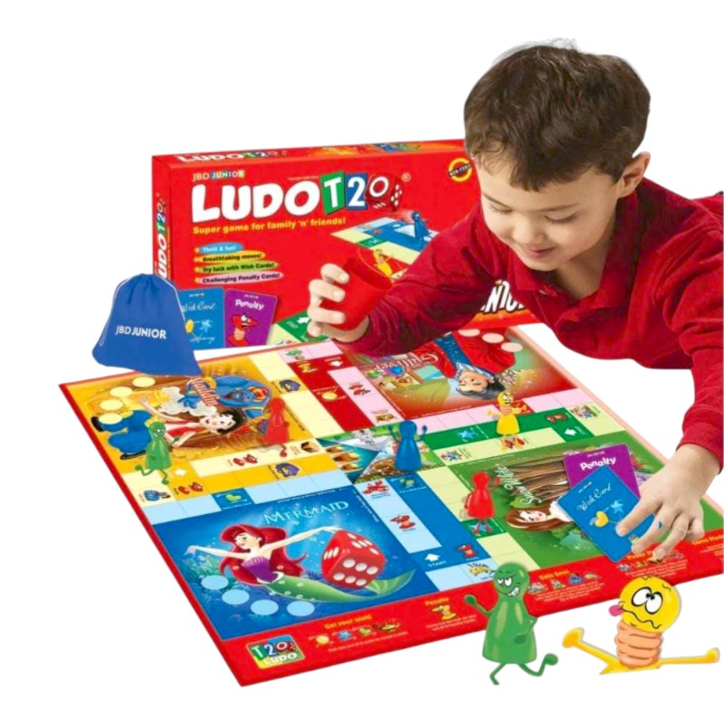 Ludo with T20 Snakes & Ladders - Super Game for Family n Friends!