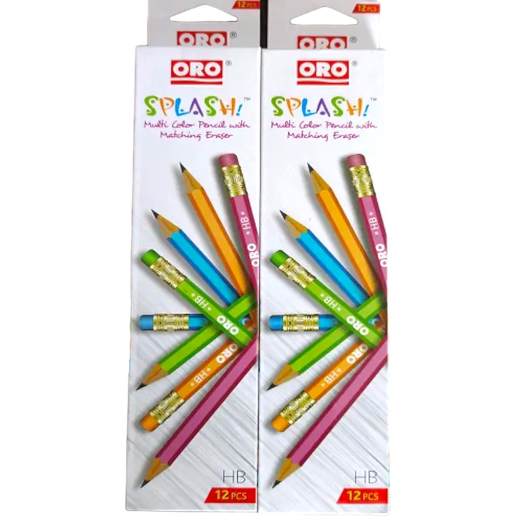[614614357247 / 073611117663] ORO Splash HB Pencils - 1 Pcs - No. 512