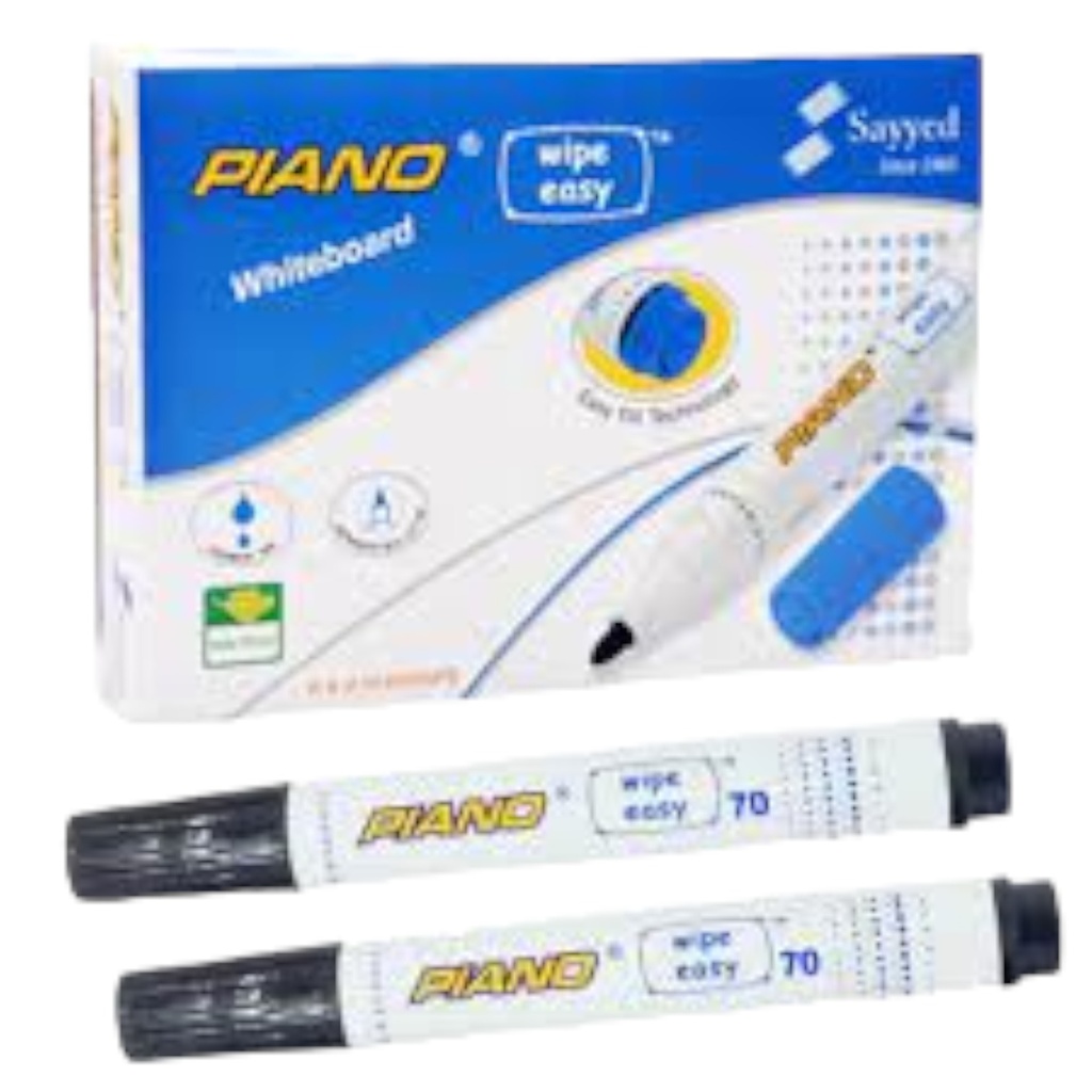 White Board Marker - Black - Piano