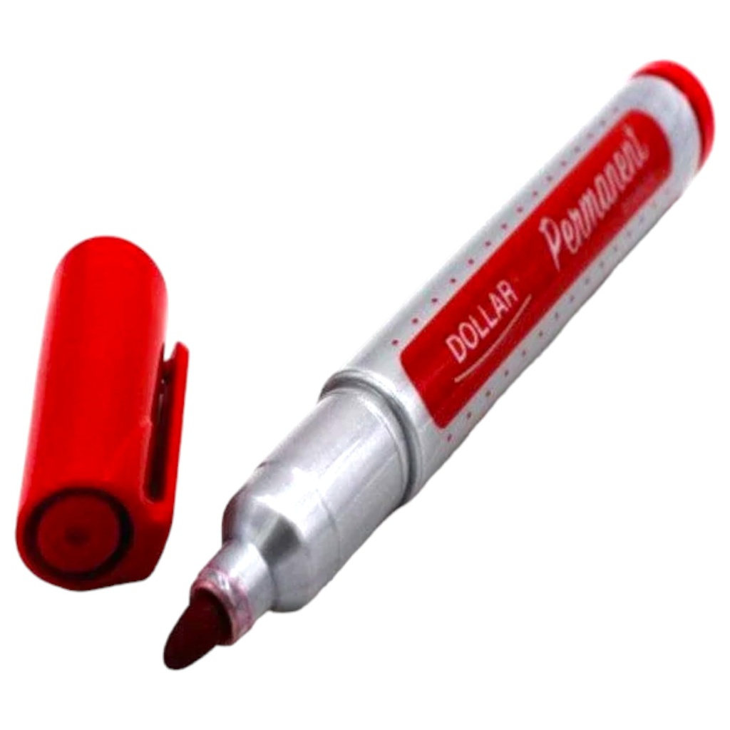 Permanent Marker - Red - Dollar