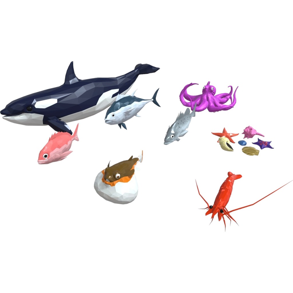 The World of Sea Animal 3D Series - TMB121-25