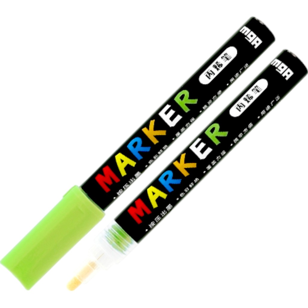 [6941255124070] Acrylic Marker - 2mm - Yellow Green - No. S503 - M&G