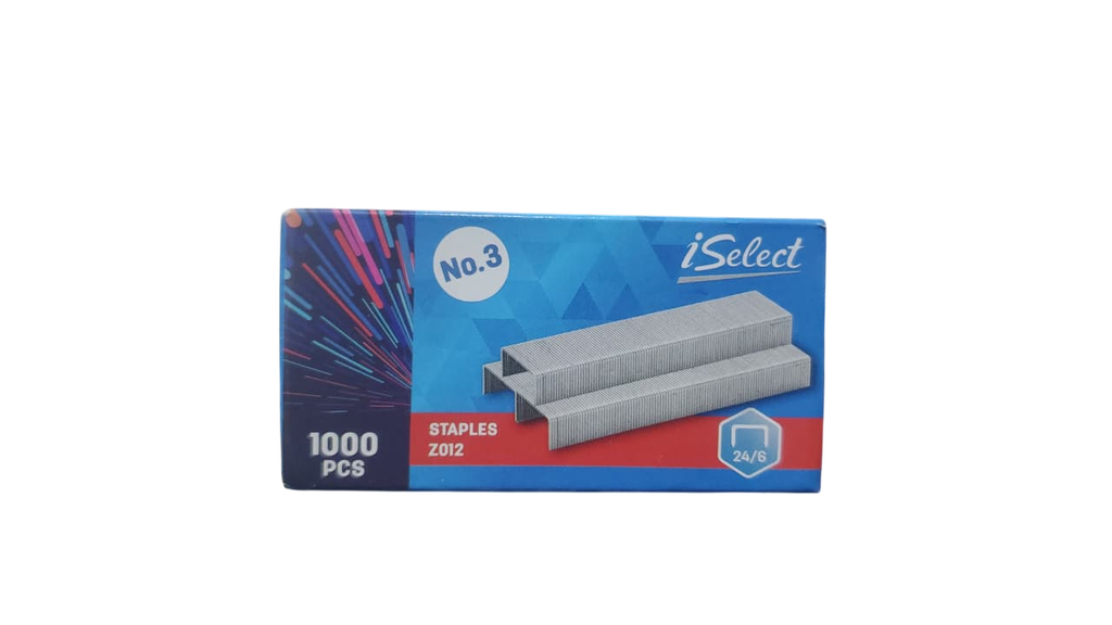 i SELECT EZO12 STAPLES 24/6 NO 3