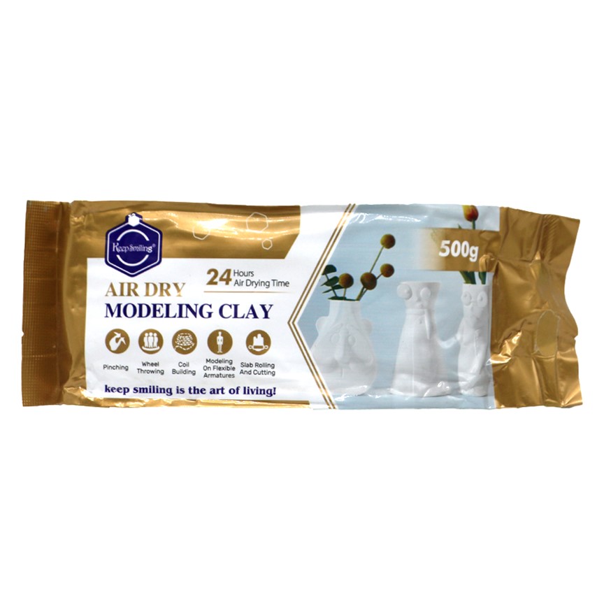 KS AIR DRY CLAY 500GM BROWN