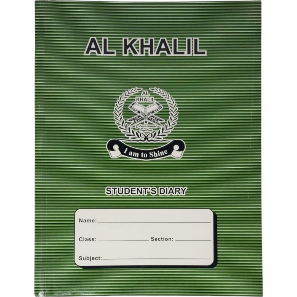 Homework Diary - Al Khalil Education