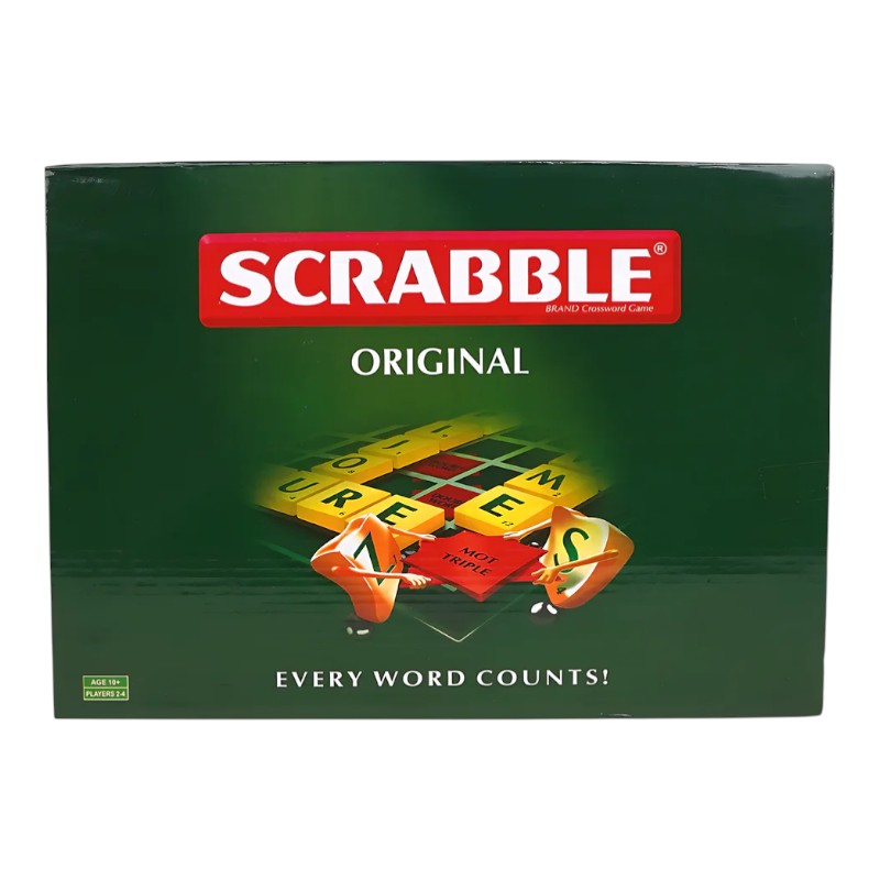 Scrabble Brand Crossword Game Original - Every Word Counts!