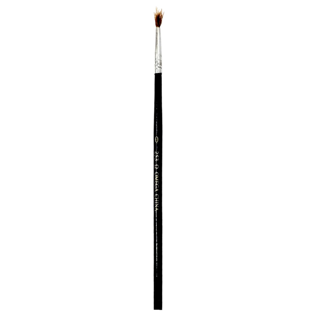 Round Paint Brush - No. 0 - Omega