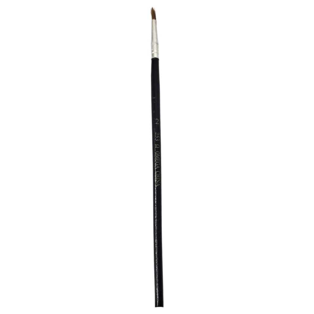 Round Paint Brush - No. 2 - Omega
