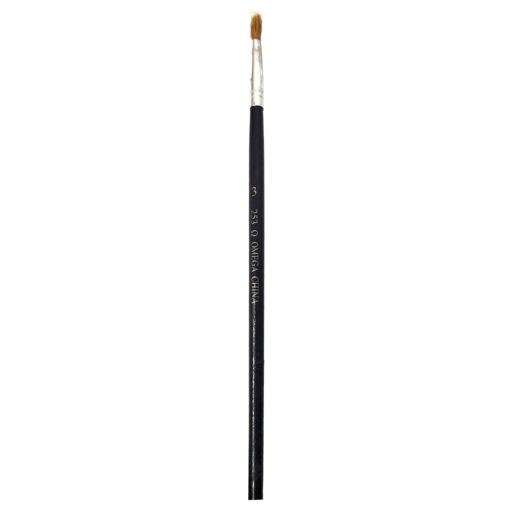 Round Paint Brush - No. 3 - Omega