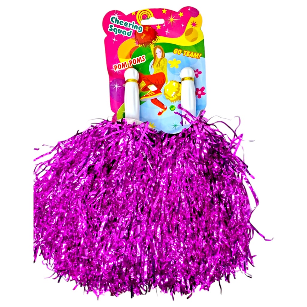 Dancing Pom Pom - Purple - Cheering Squad