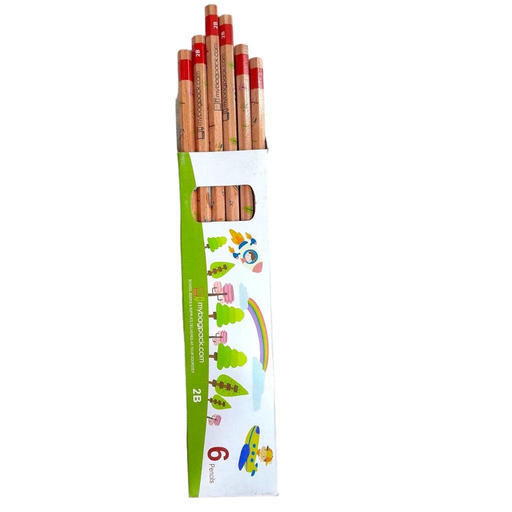 [1234567890128] My back Pack HB Pencils - 1 Pcs
