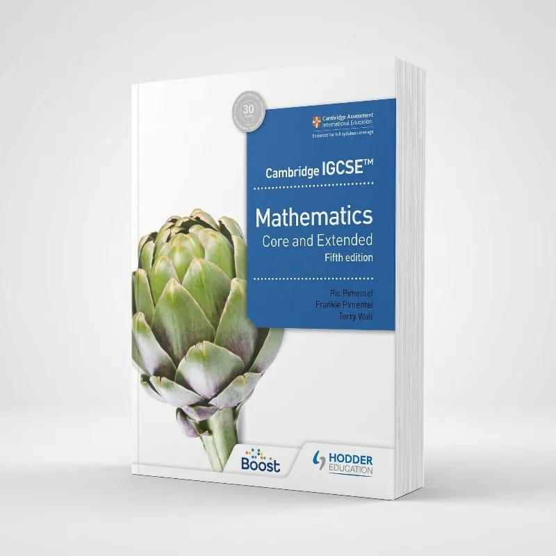 Cambridge IGCSE Mathematics Core and Extended - 5th Edition - Hodder Education