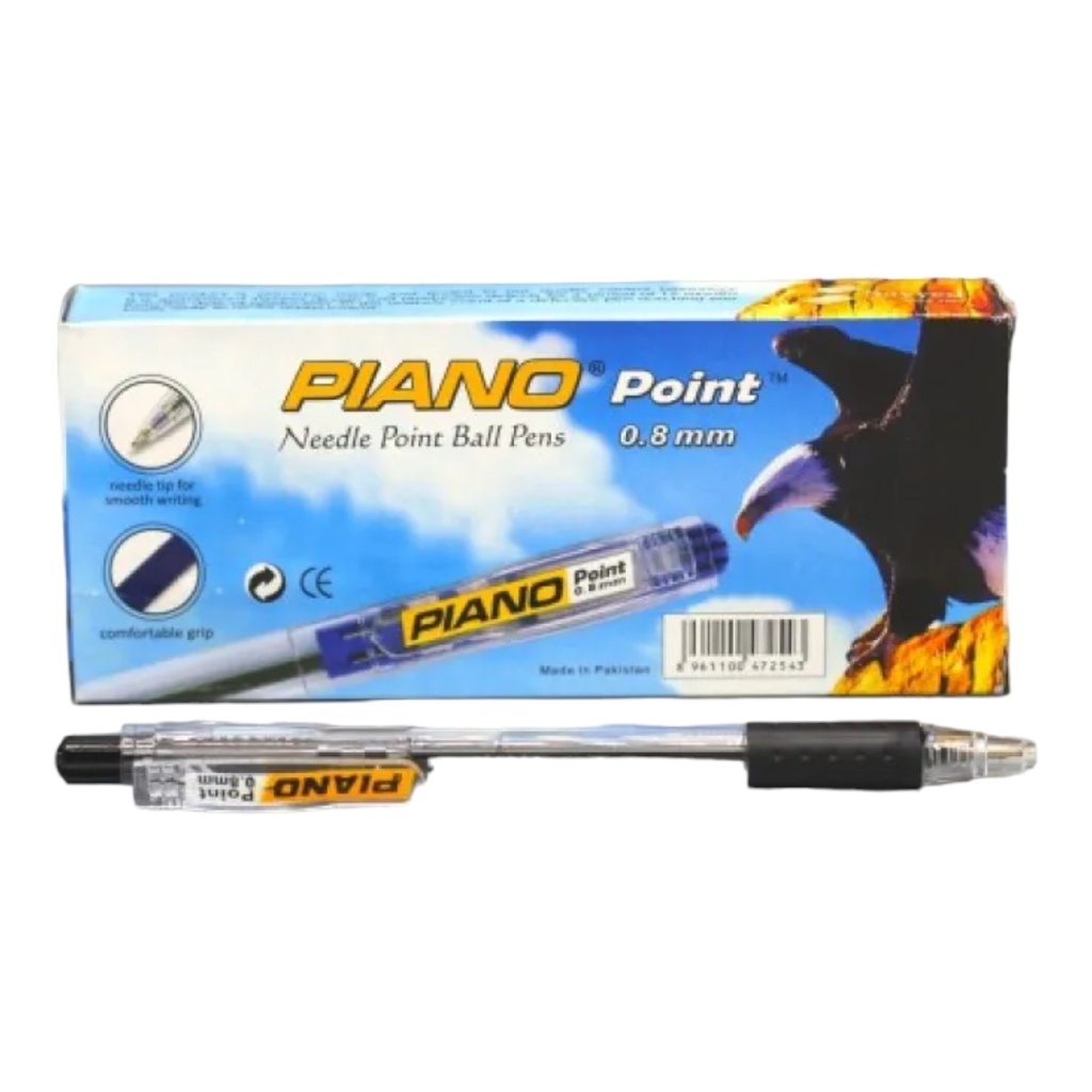 Piano Black ball Pen - 1Pcs - Point 0.8mm