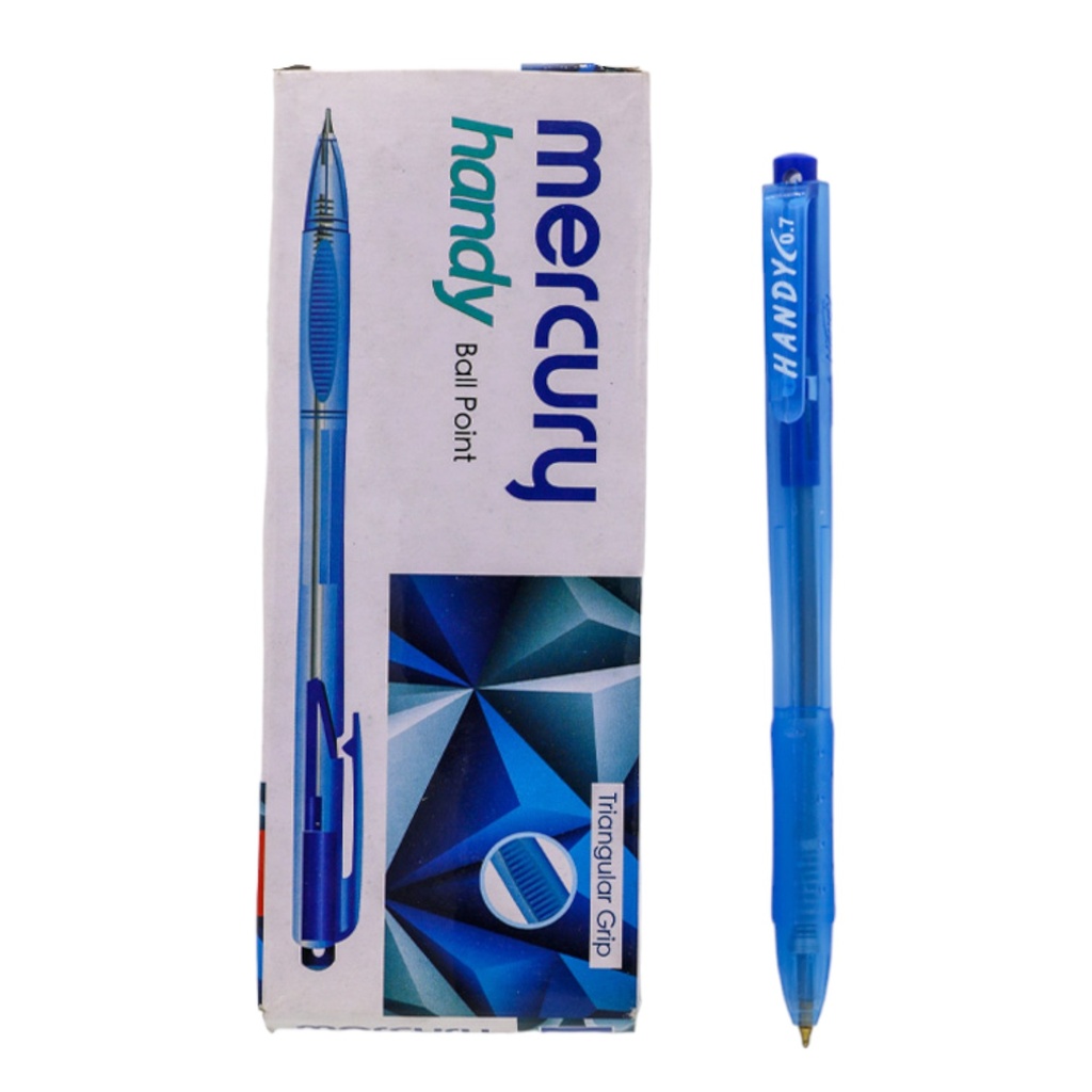 Mercury Handy Ball Pen - Blue - 1 Pcs -  No. 4320