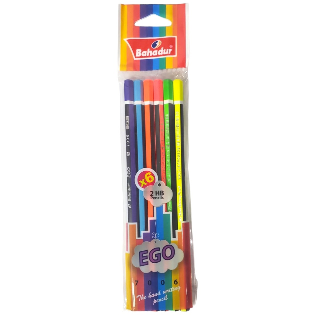 Ego 2HB Pencil - Pack of 6 - No. 7006