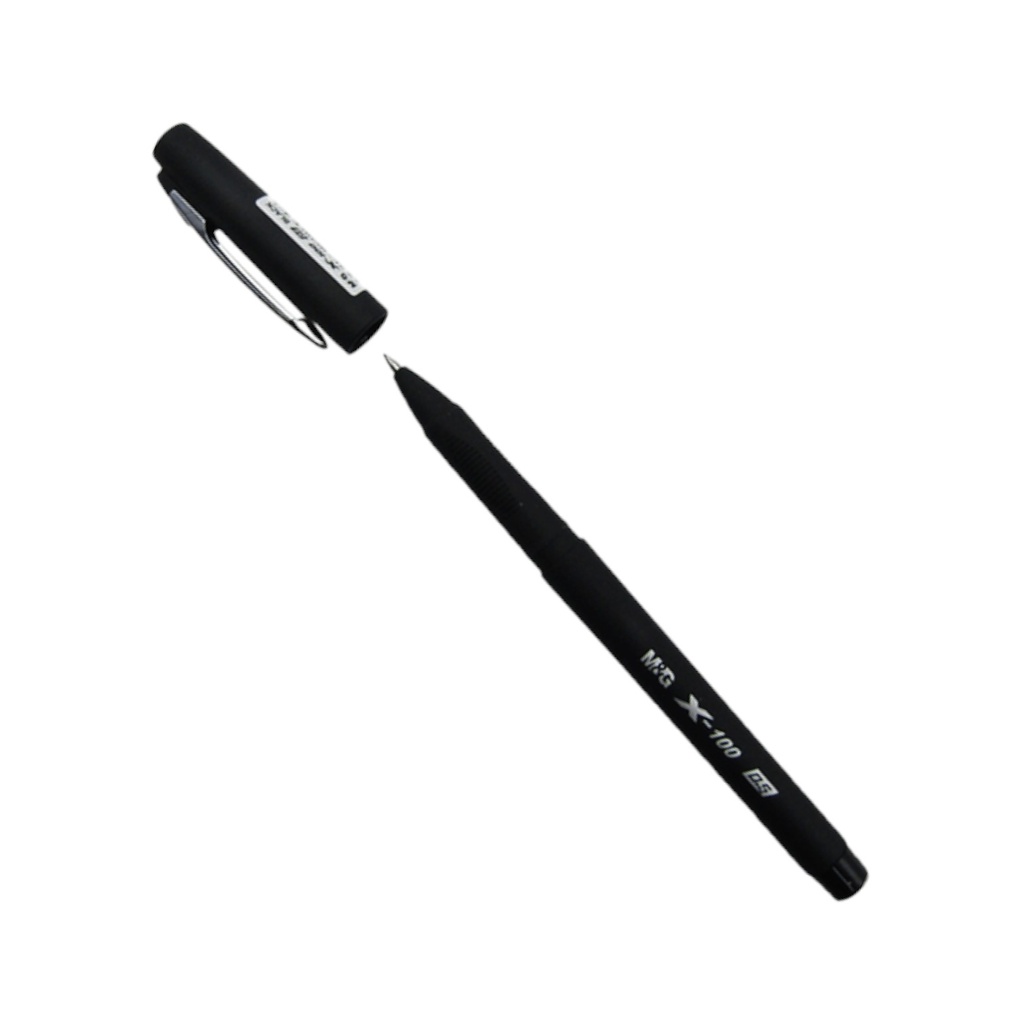 M&G X-100 Gel Pen - Black - 0.5mm - 1 Pcs - No. AGPV8671