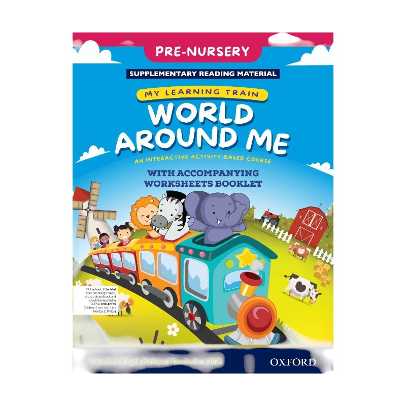 My Learning Train: World Around Me Pre-Nursery Book