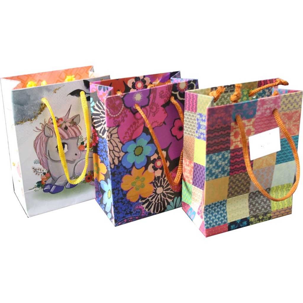[A770814275001A] Gift Paper Fancy Bag Small - 08x06 - KS