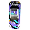 Metallic Car Pencil Box - Purple - No. KT50078