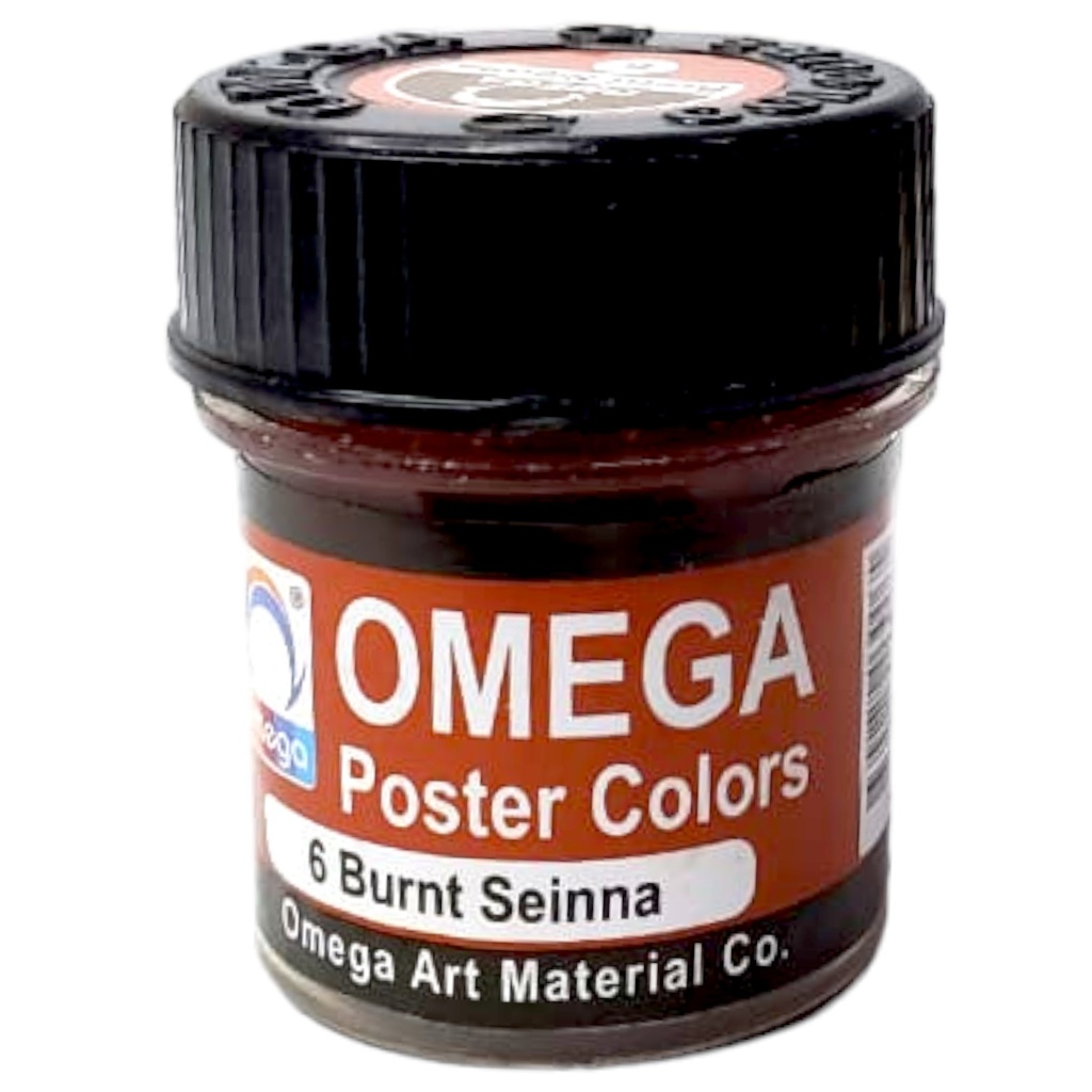 Burnt Sienna Poster Color - 6 - Omega