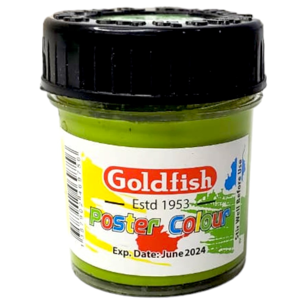 Light Green Poster Color - 7 - Goldfish