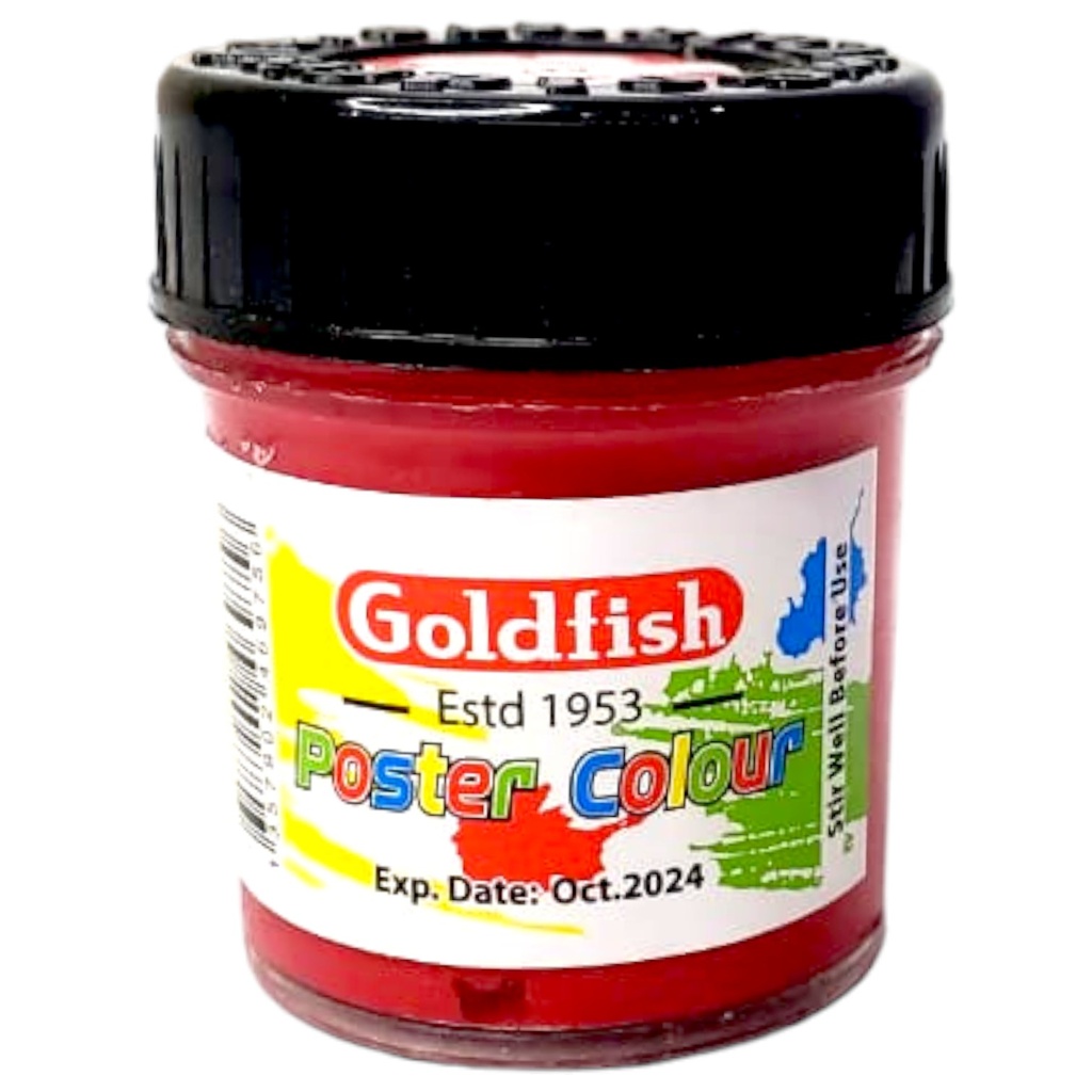 Red Poster Color - 5 - Goldfish