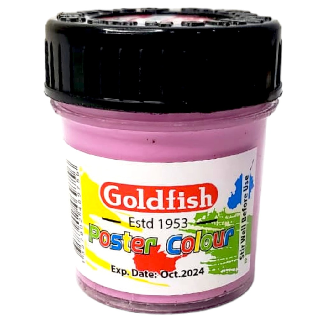 Pink Poster Color - 41 - Goldfish