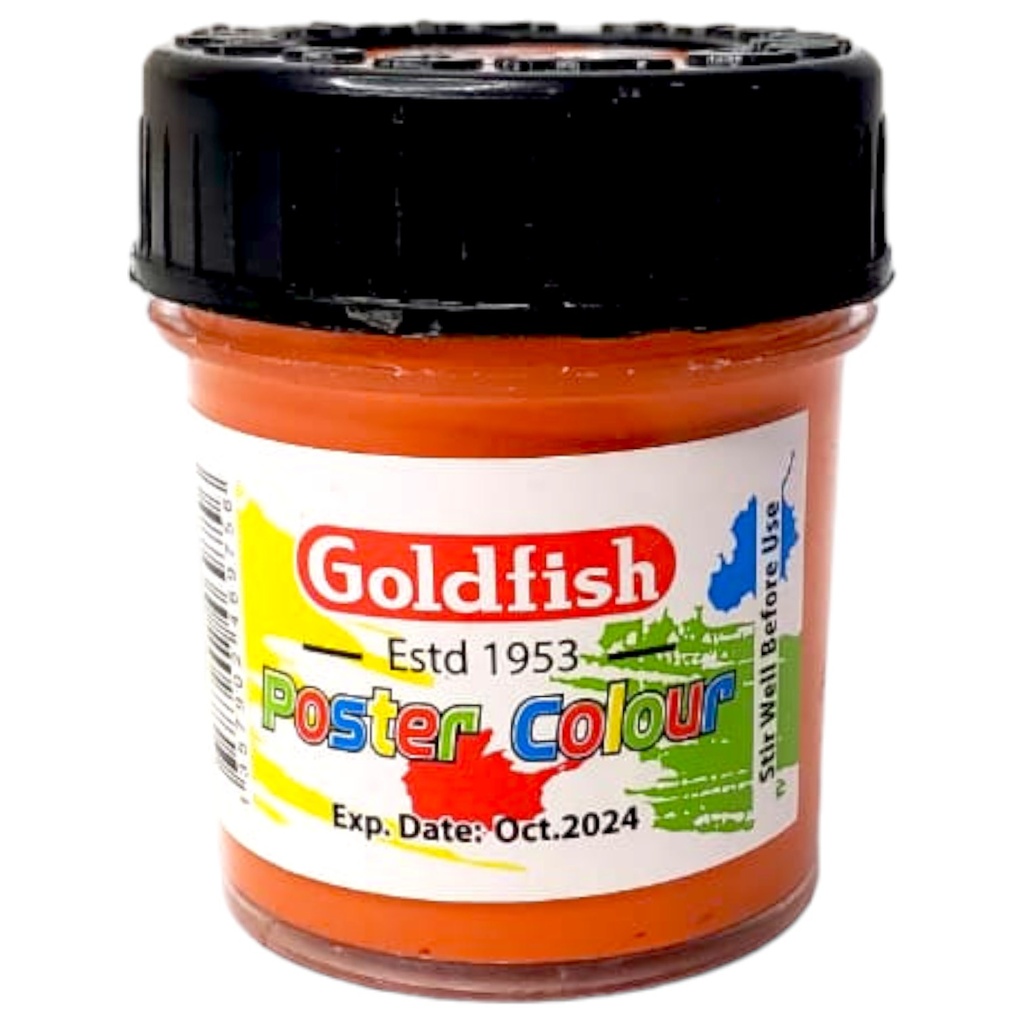 Orange Poster Color - 18 - Goldfish