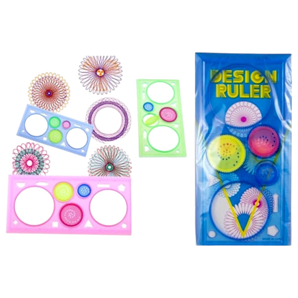 Design Ruler - Stencil - 1 Pcs