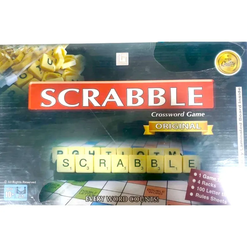 SCRABBLE Croassword Game Every Word Counts