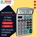 Deli Calculator 12-Digit Desk EM19710