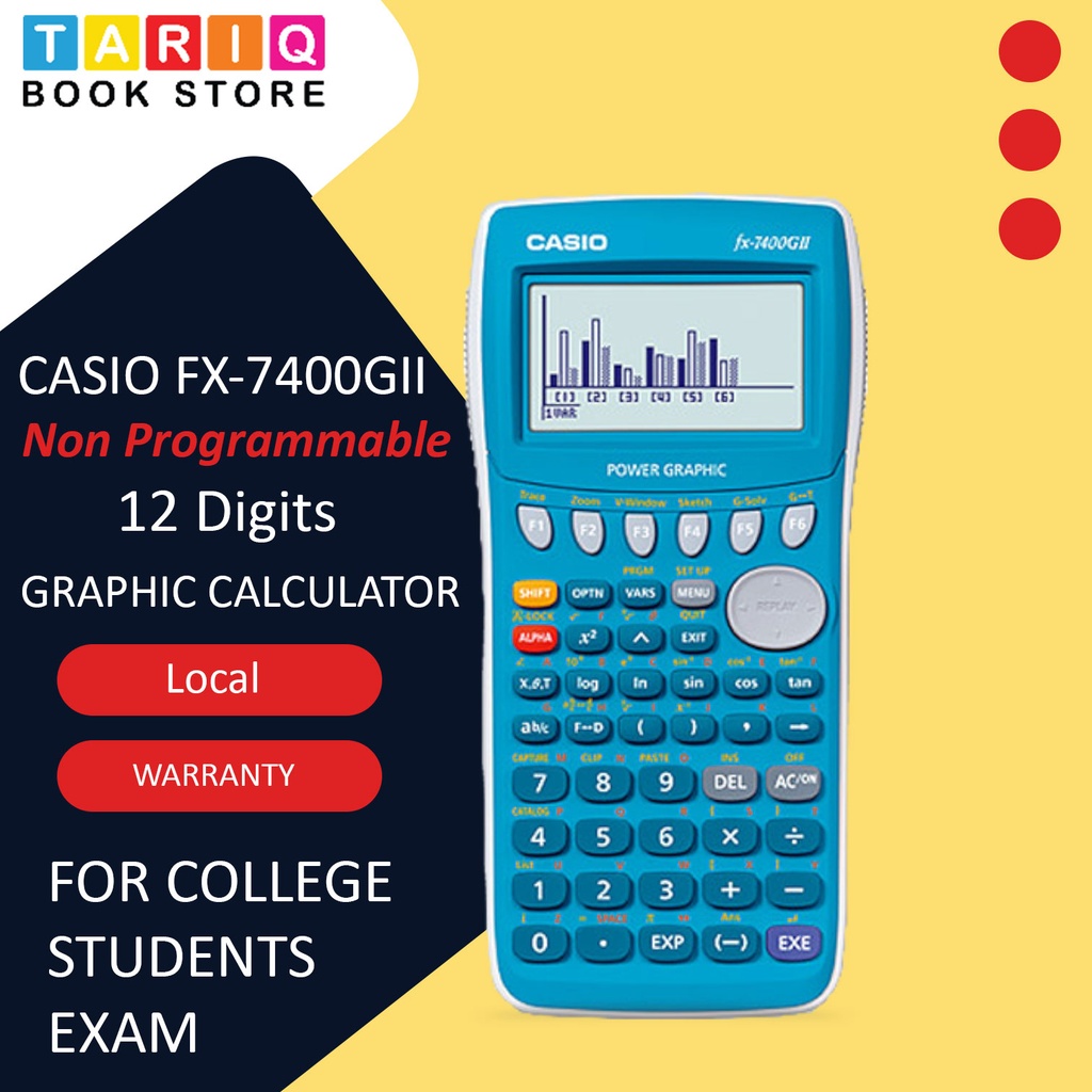 FX-7400GII CASIO GRAPHIC CALCULATOR