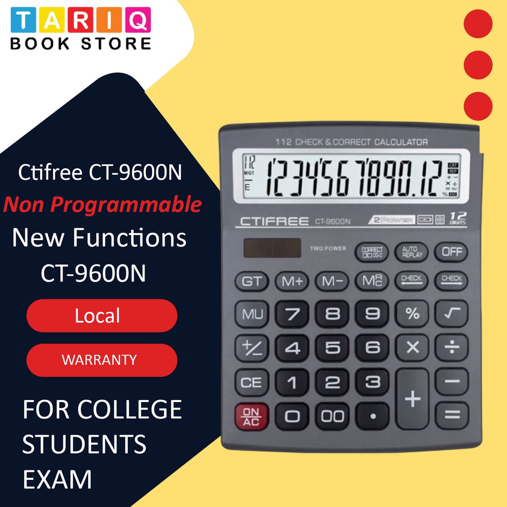 Ctifree CT-9600N Calculator